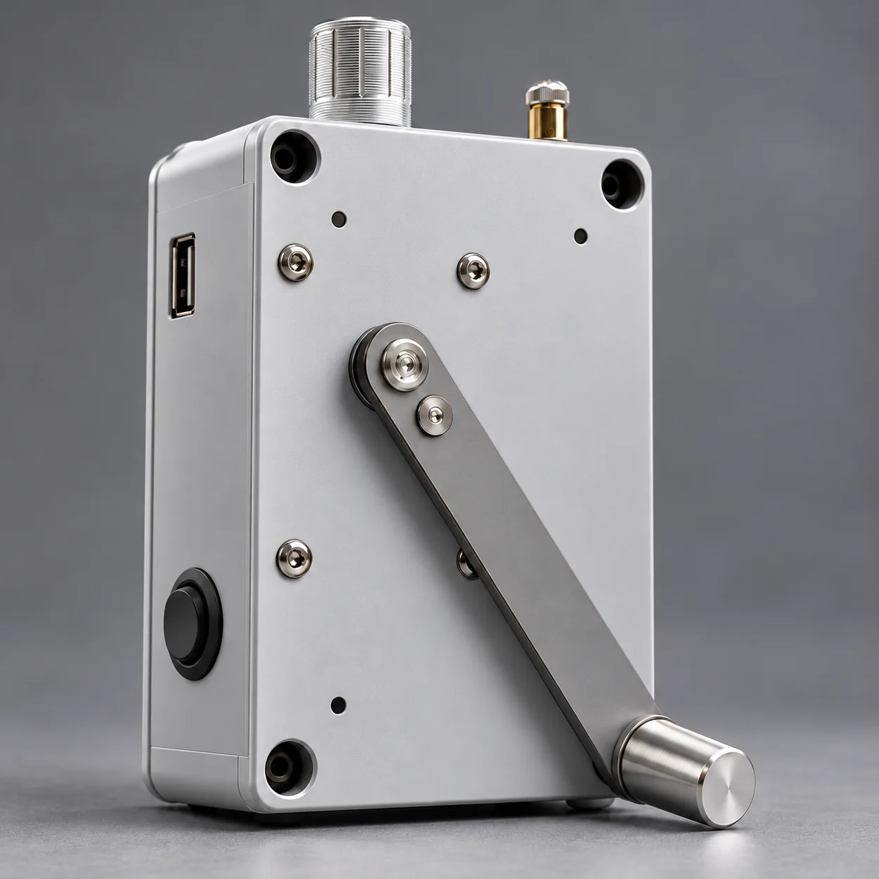 Compact Hand-crank Generator