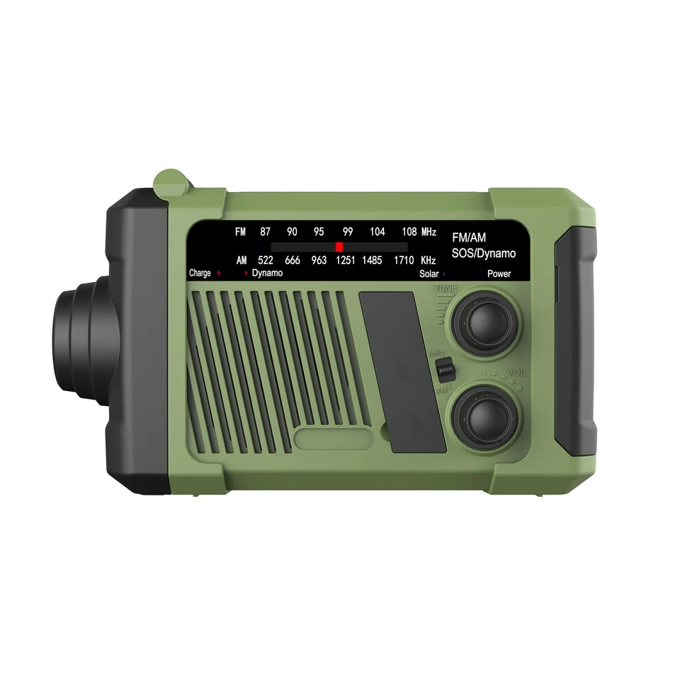 Emergency Radio with Reading Light — image 1 of 6