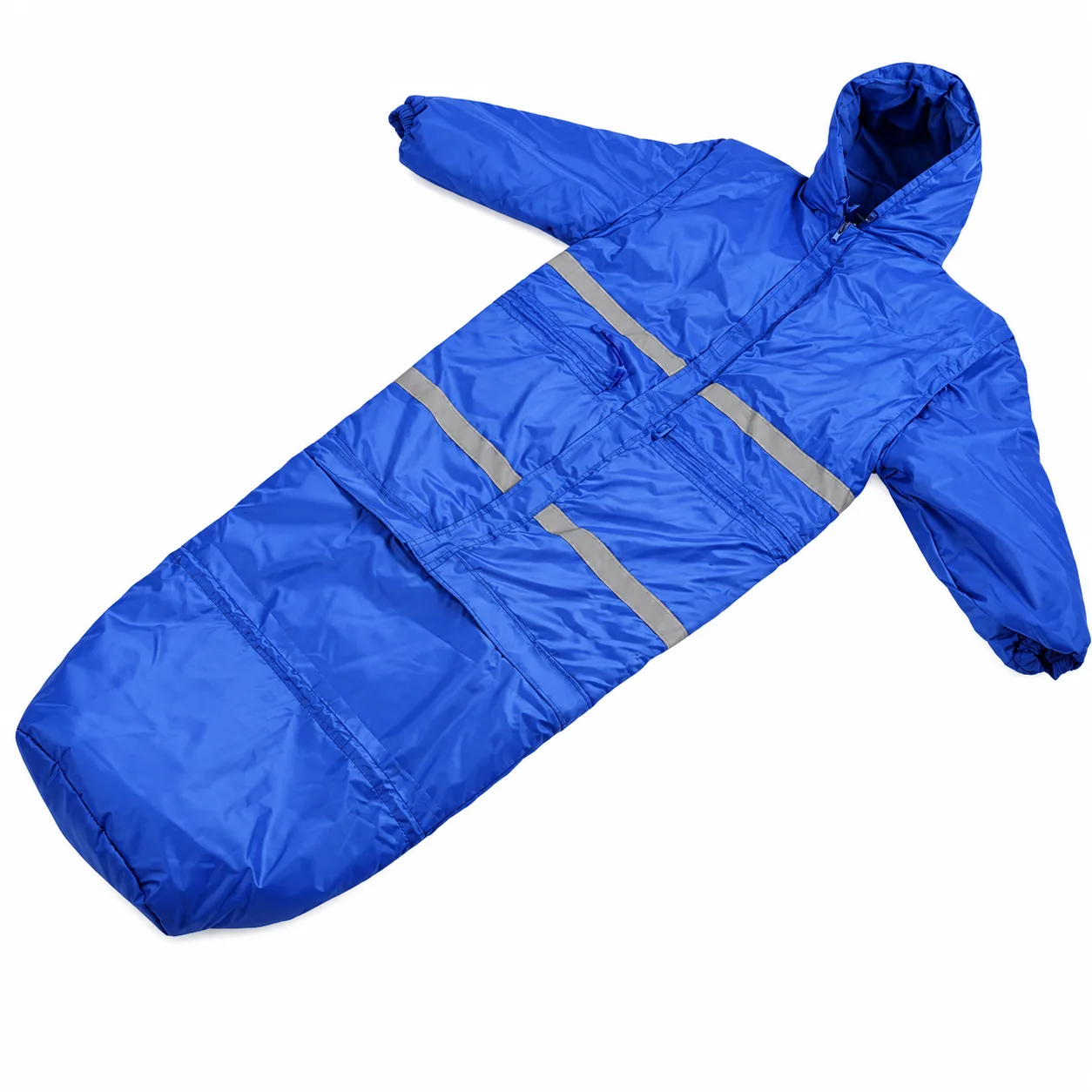 Hooded Sleeping Bag with Sleeves