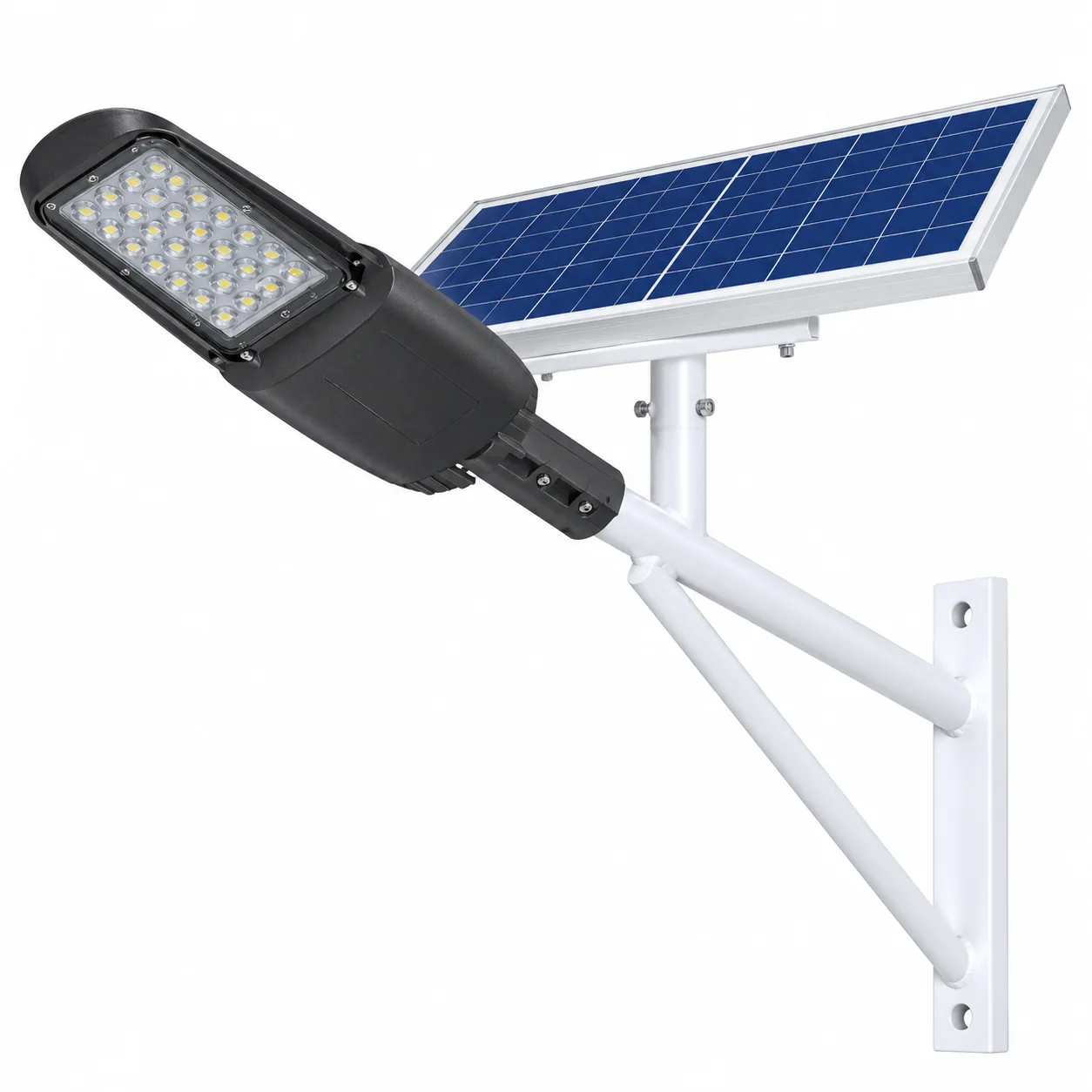 Split-panel Solar Street Light